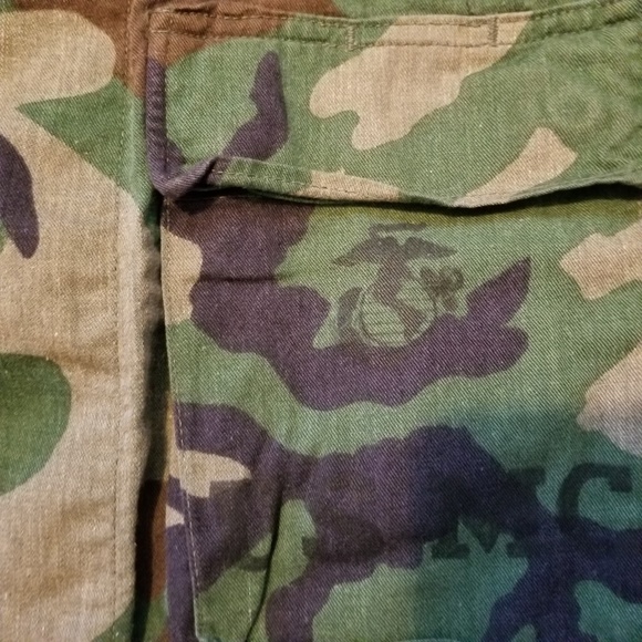 US Marines Woodland Camouflage Flak Jacket - Picture 3 of 5